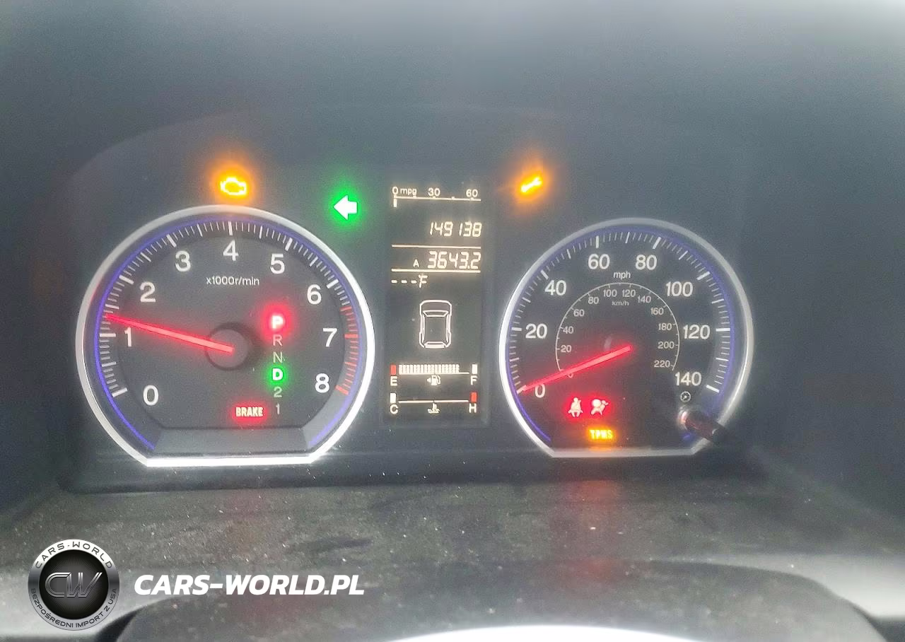 2009 Honda Cr-V Exl VIN:5J6RE38759L005423 - 9