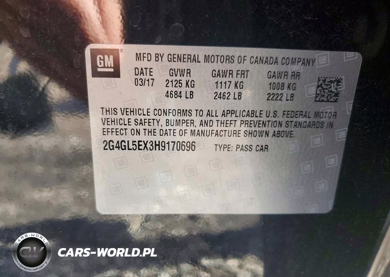2017 Buick Regal Sport Touring VIN:2G4GL5EX3H9170696 - 13