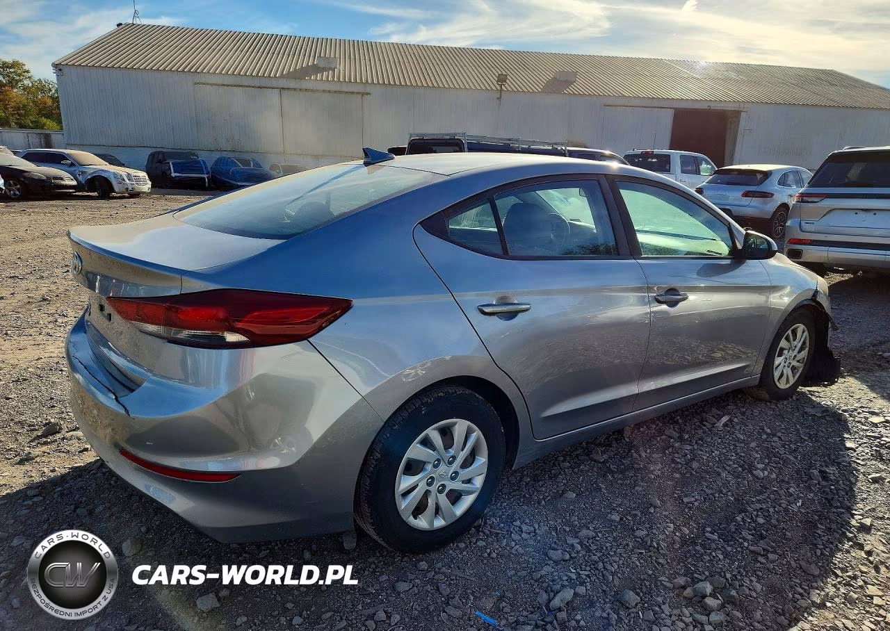 2017 Hyundai Elantra Se VIN:5NPD74LF5HH160779 - 3