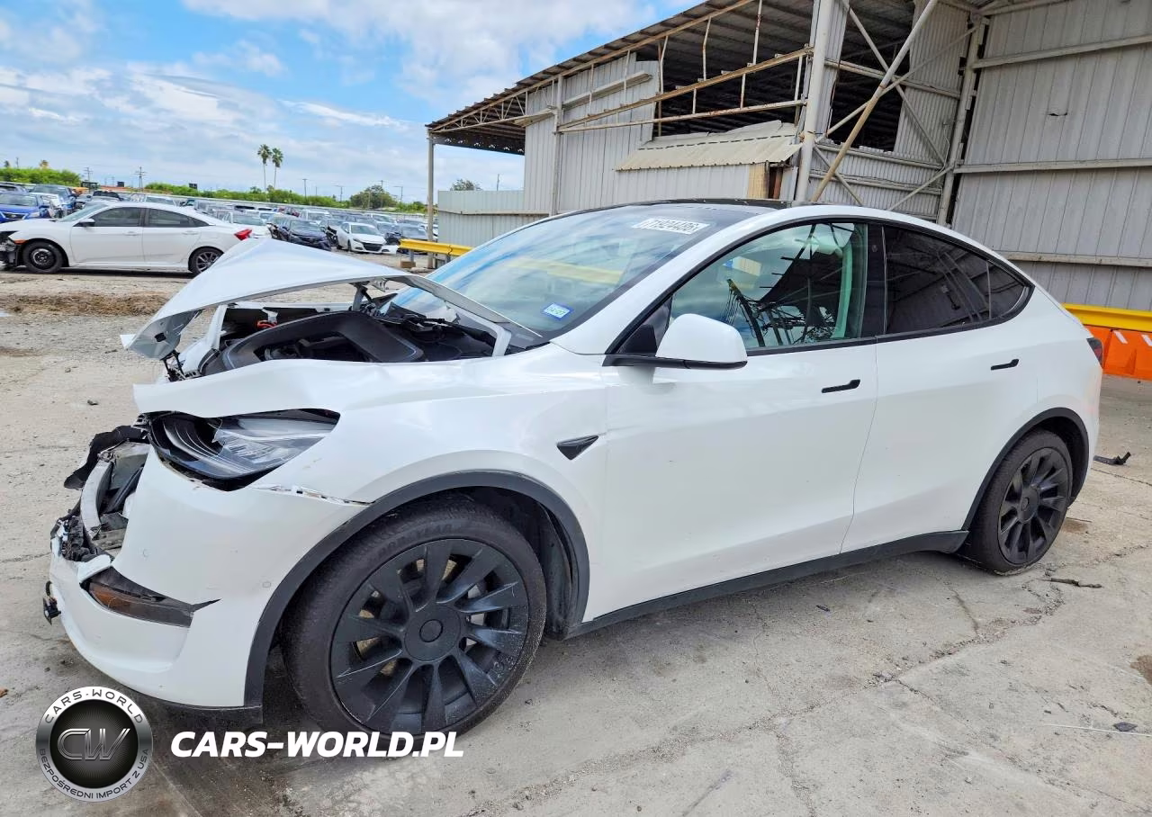 2021 Tesla Model Y VIN:5YJYGAED1MF210792 - 1
