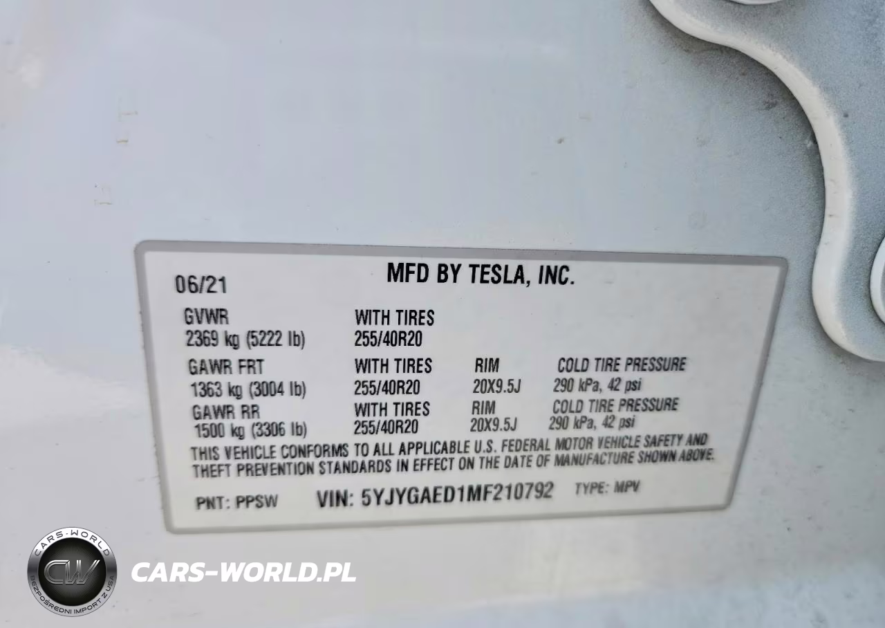2021 Tesla Model Y VIN:5YJYGAED1MF210792 - 12
