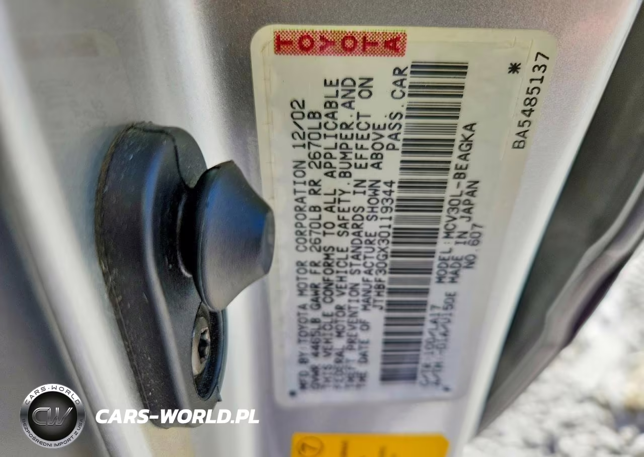 2003 Lexus Es 300 VIN:JTHBF30GX30119344 - 12