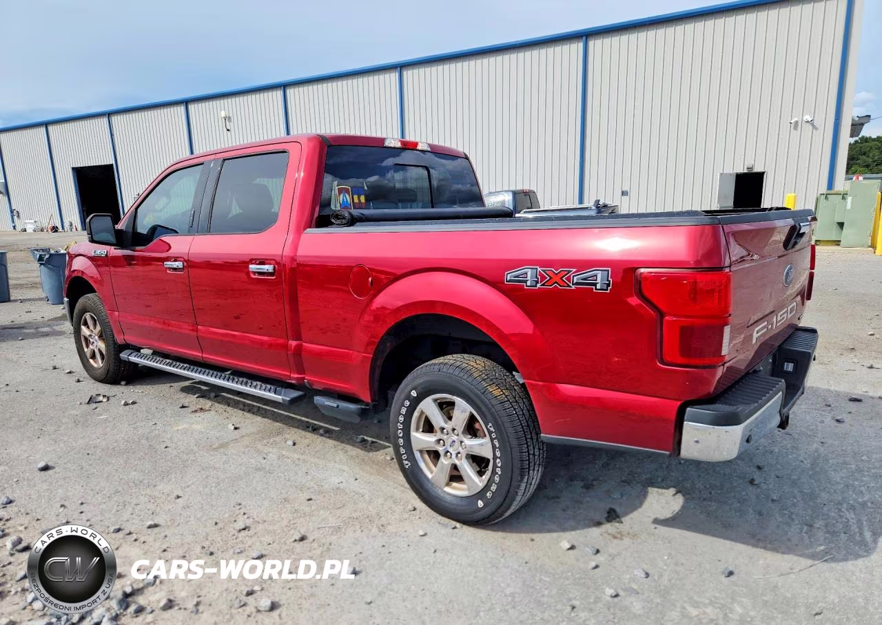 2018 Ford F150 Supercrew VIN:1FTFW1EG7JFD25537 - 2