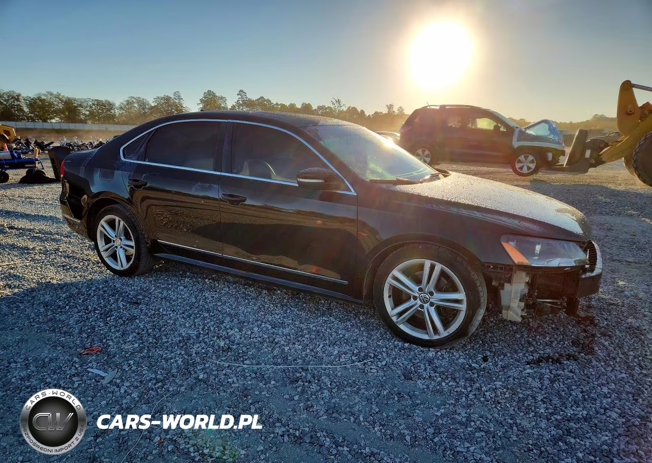 2013 Volkswagen Passat Sel VIN:1VWCN7A32DC007453 - 4
