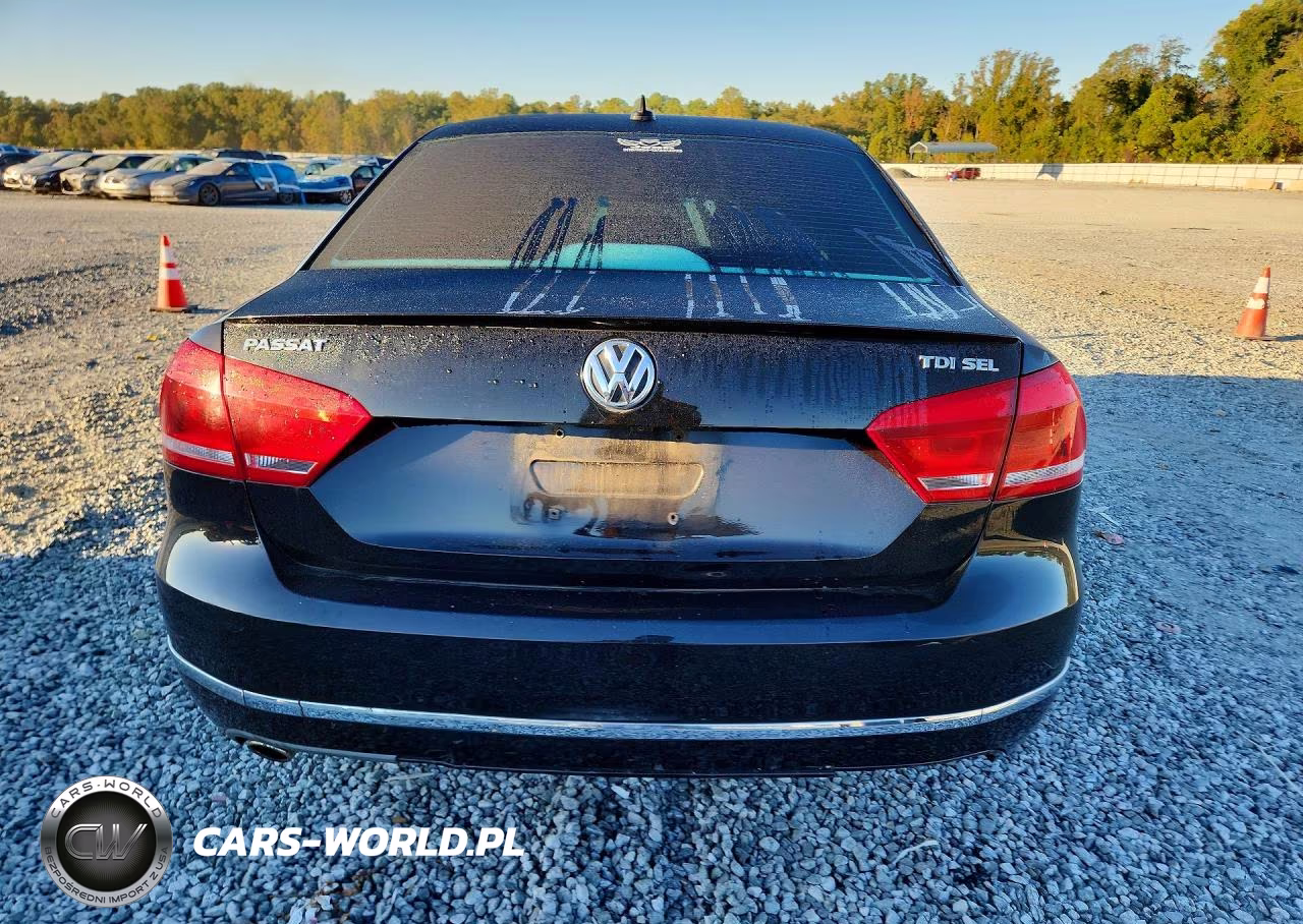 2013 Volkswagen Passat Sel VIN:1VWCN7A32DC007453 - 6