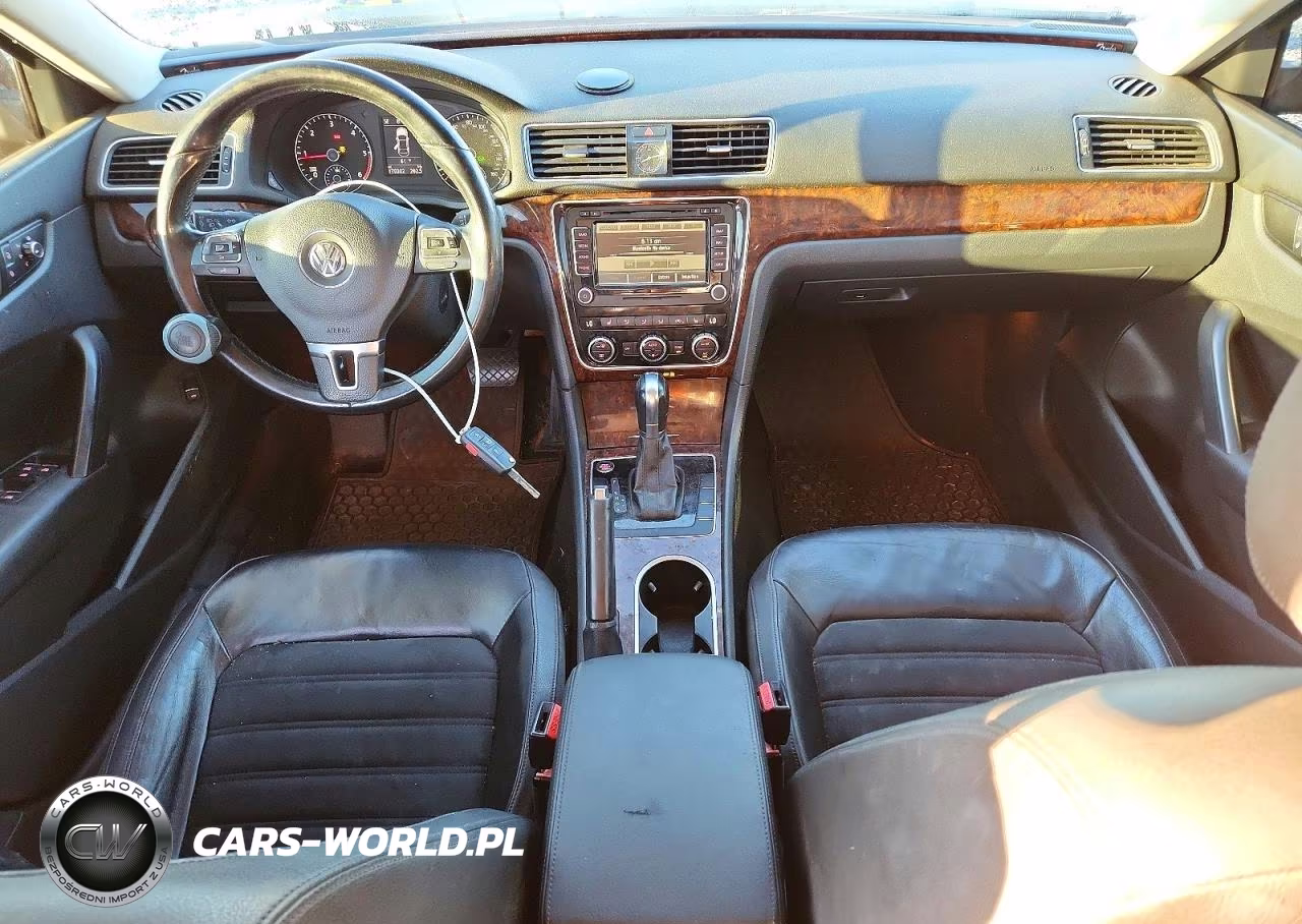 2013 Volkswagen Passat Sel VIN:1VWCN7A32DC007453 - 8