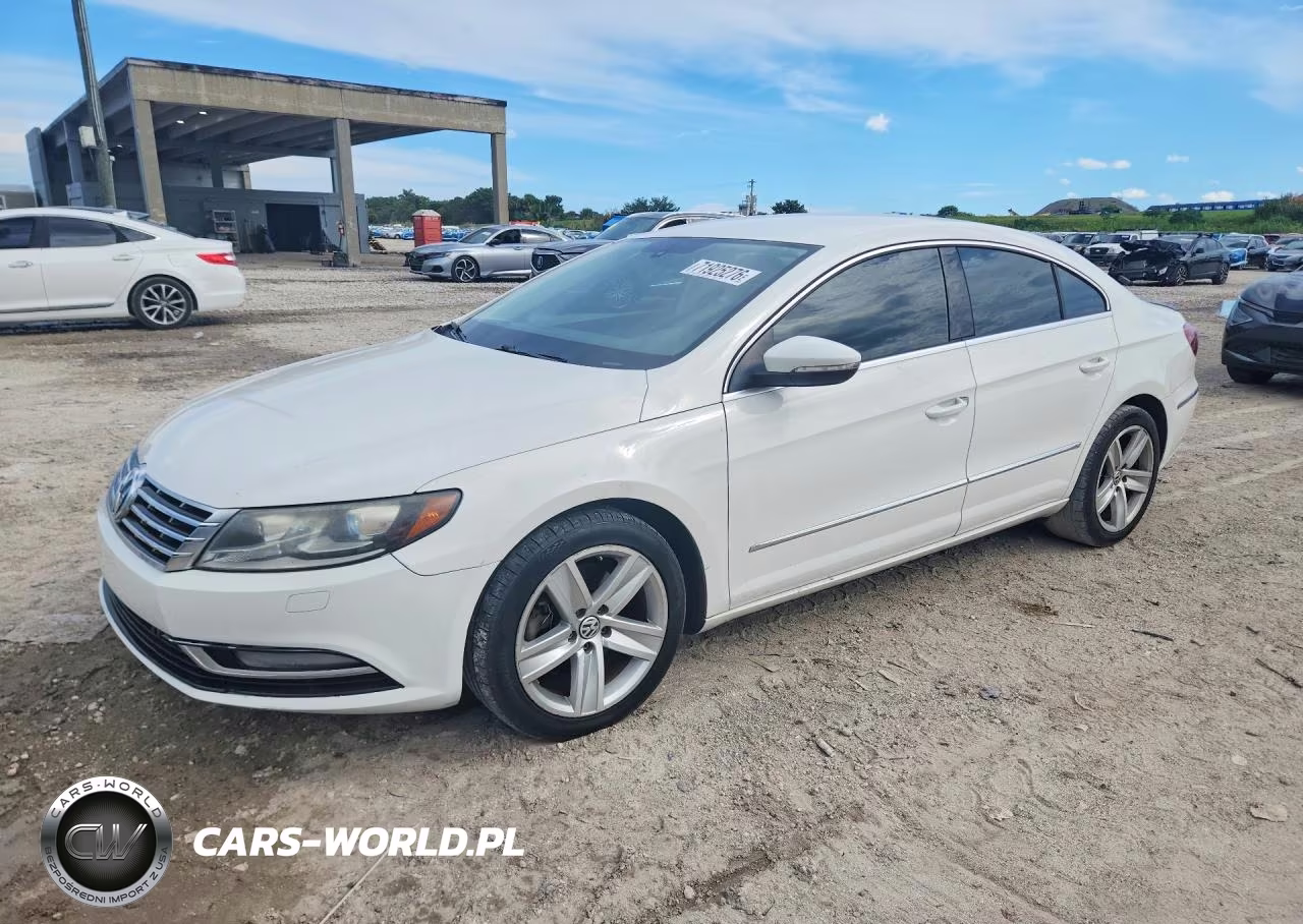 2013 Volkswagen Cc Sport VIN:WVWBN7AN9DE569757 - 1
