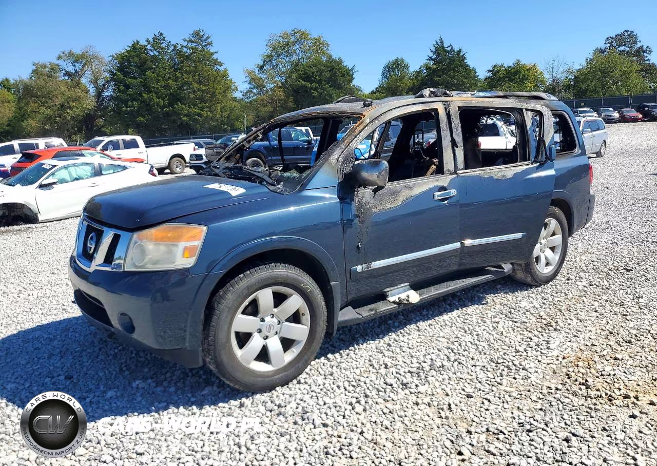 2013 Nissan Armada Sv VIN:5N1AA0ND7DN613797 - 1