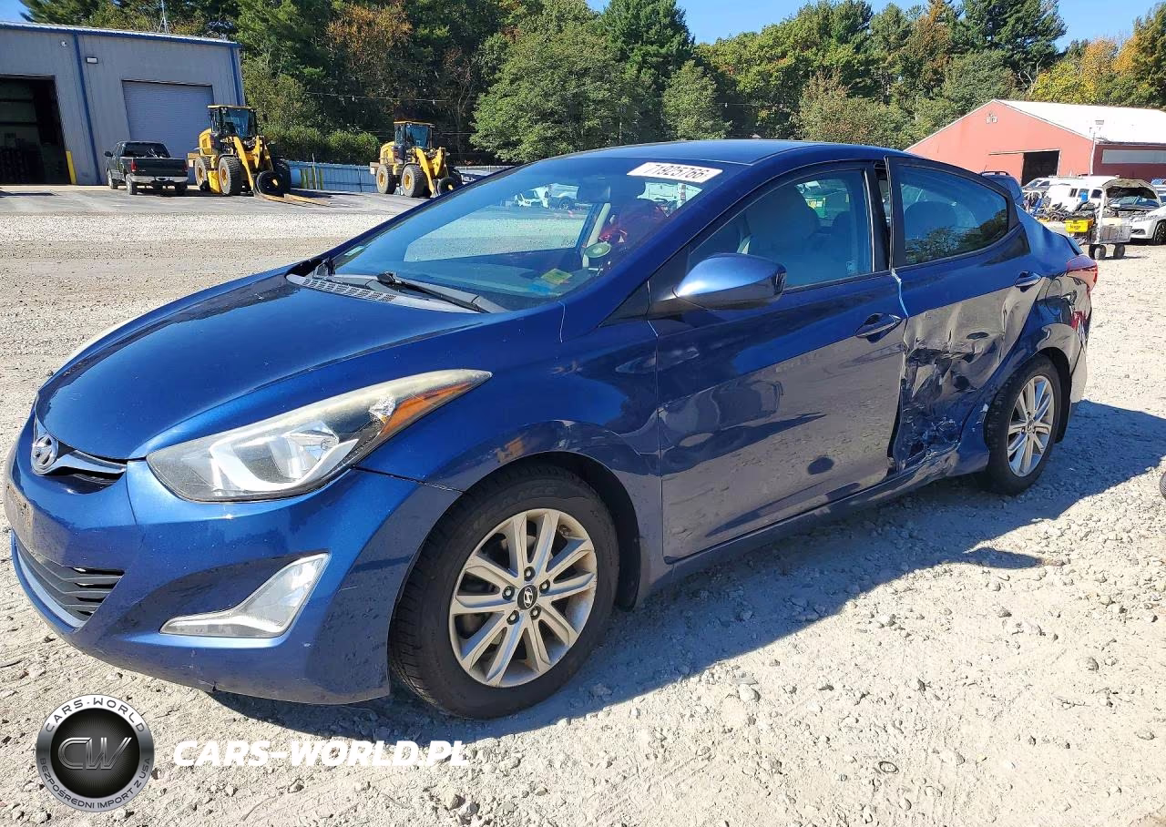 2015 Hyundai Elantra Se VIN:5NPDH4AE7FH577888 - 1