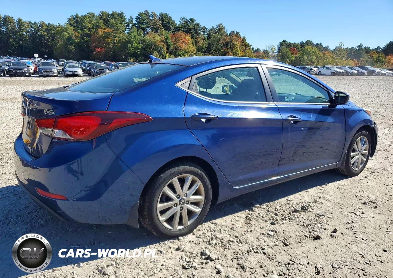 2015 Hyundai Elantra Se VIN:5NPDH4AE7FH577888 - 3