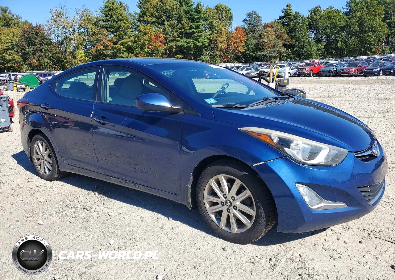 2015 Hyundai Elantra Se VIN:5NPDH4AE7FH577888 - 4