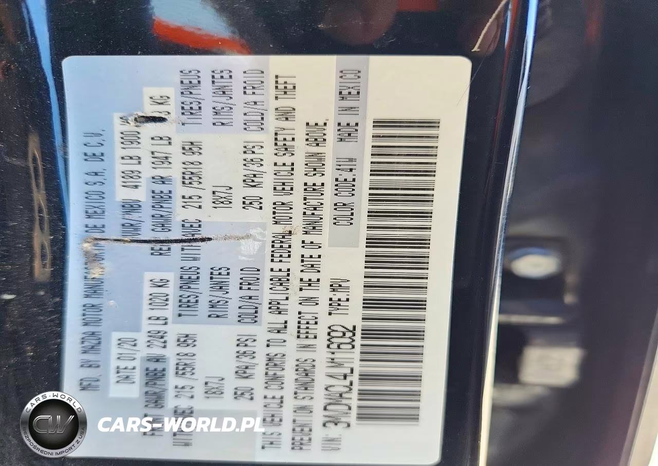2020 Mazda Cx-30 Select VIN:3MVDMACL4LM116092 - 14