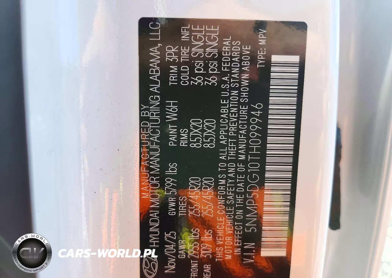 2026 Hyundai Santa Fe Calligraphy VIN:5NMP5DG10TH099946 - 14