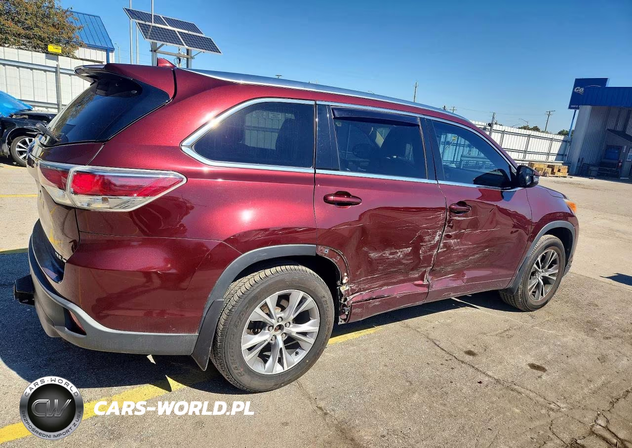 2016 Toyota Highlander Xle VIN:5TDJKRFH6GS313318 - 3