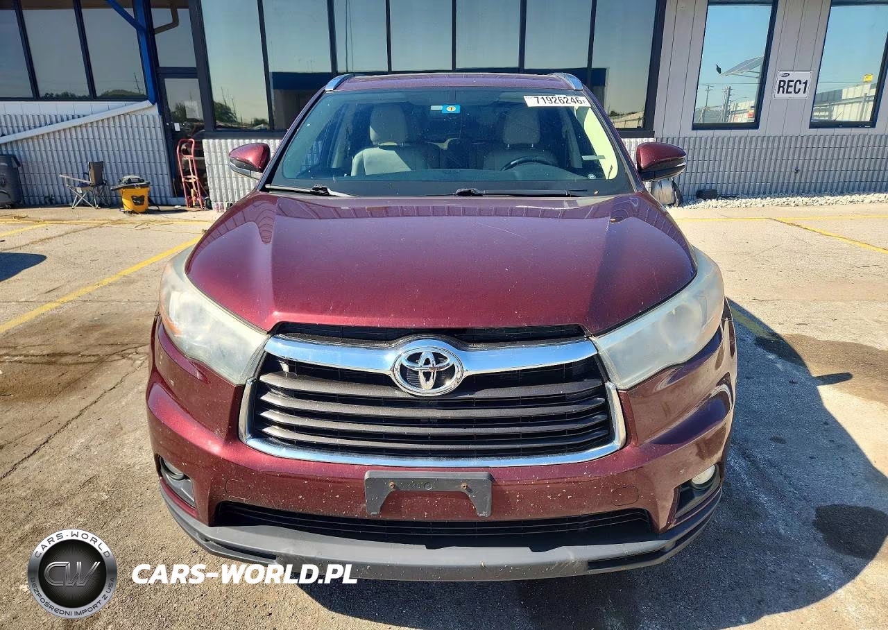 2016 Toyota Highlander Xle VIN:5TDJKRFH6GS313318 - 5
