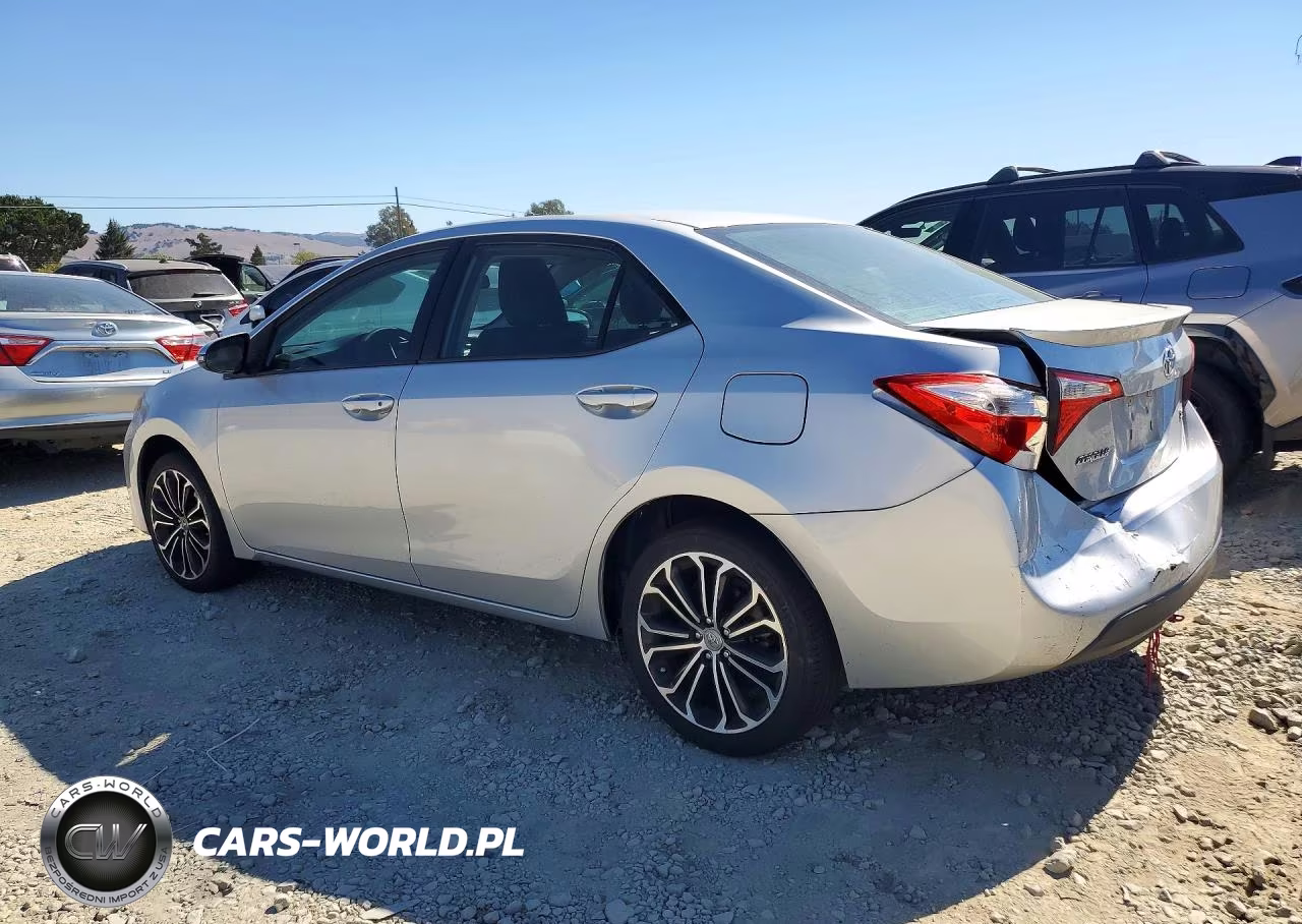 2014 Toyota Corolla S Plus VIN:5YFBURHE5EP133612 - 2