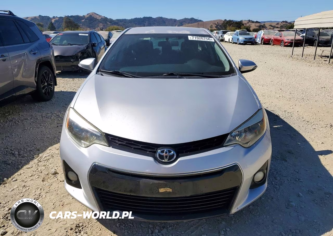 2014 Toyota Corolla S Plus VIN:5YFBURHE5EP133612 - 5