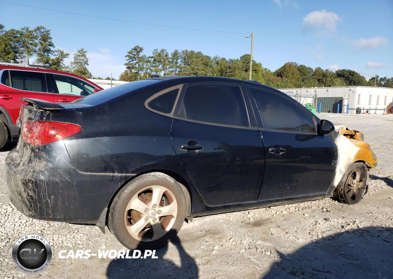 2008 Hyundai Elantra Gls VIN:KMHDU46D68U555154 - 3