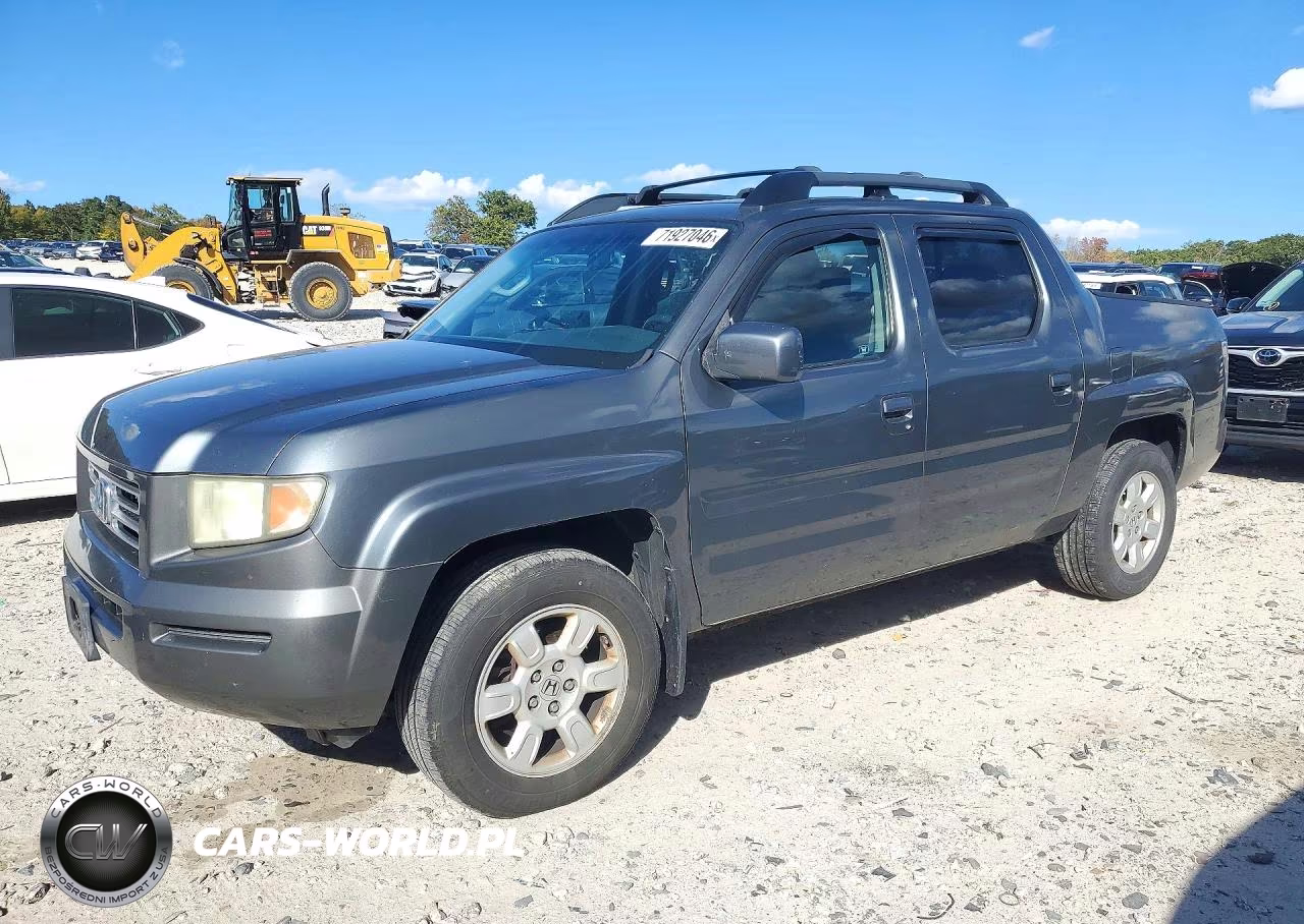 2007 Honda Ridgeline Rts VIN:2HJYK16427H510364 - 1