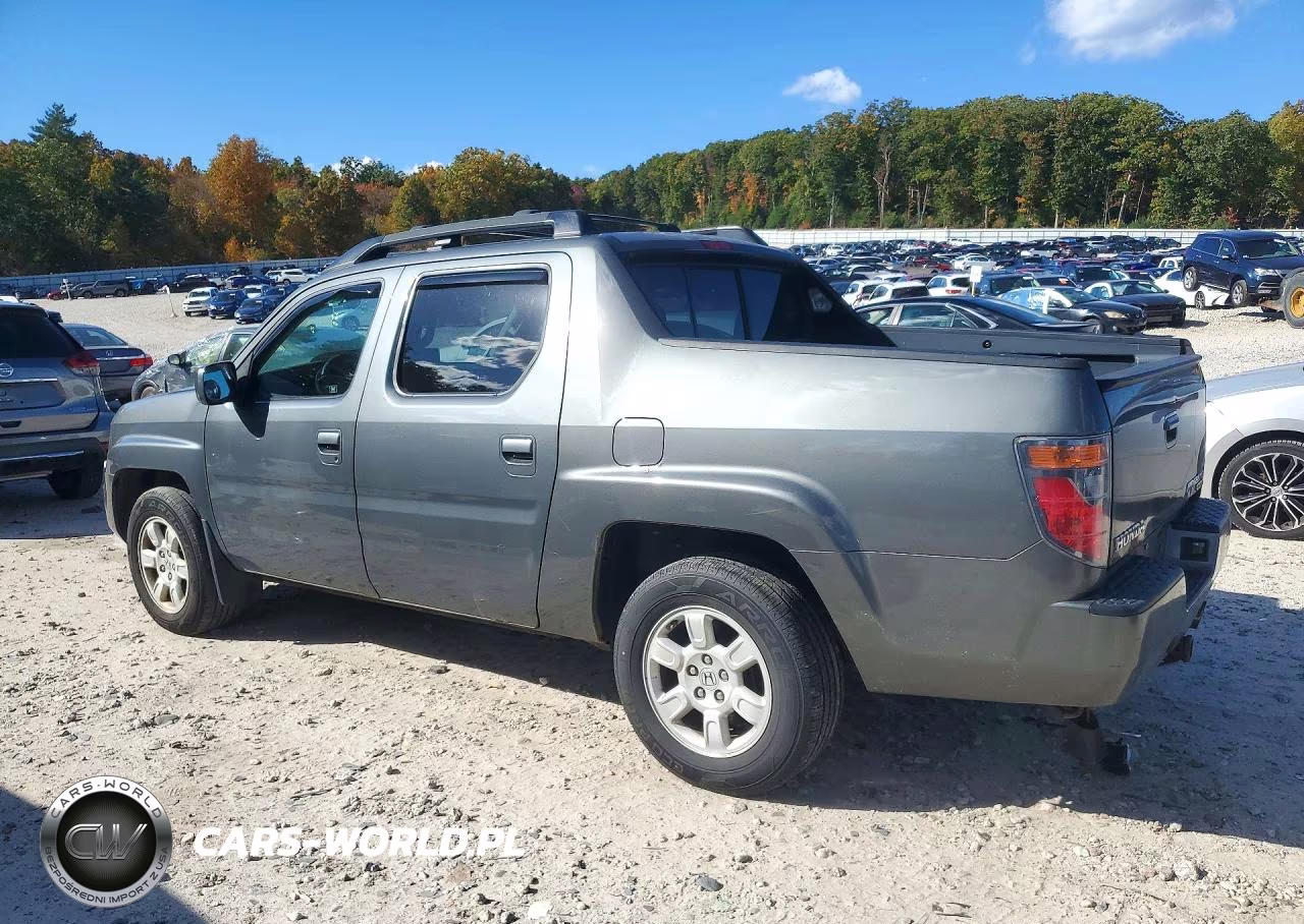 2007 Honda Ridgeline Rts VIN:2HJYK16427H510364 - 2