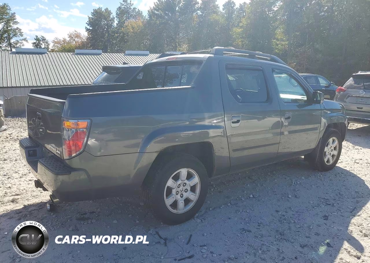 2007 Honda Ridgeline Rts VIN:2HJYK16427H510364 - 3