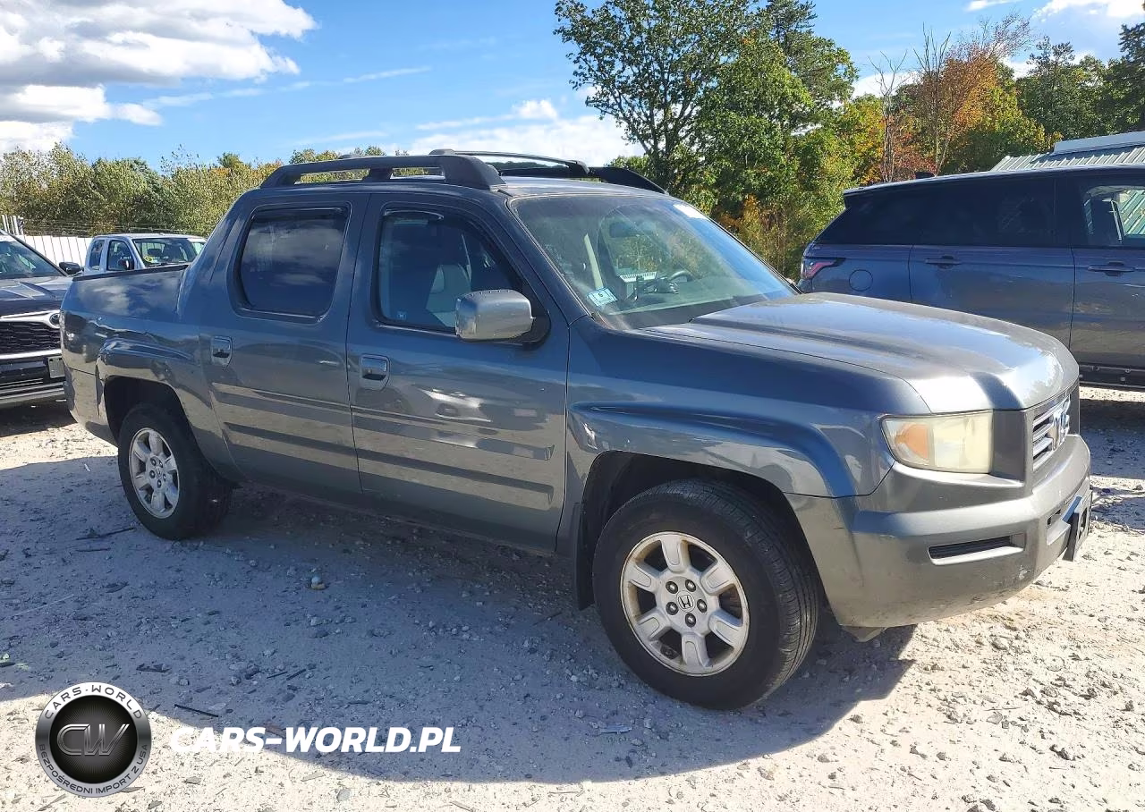 2007 Honda Ridgeline Rts VIN:2HJYK16427H510364 - 4