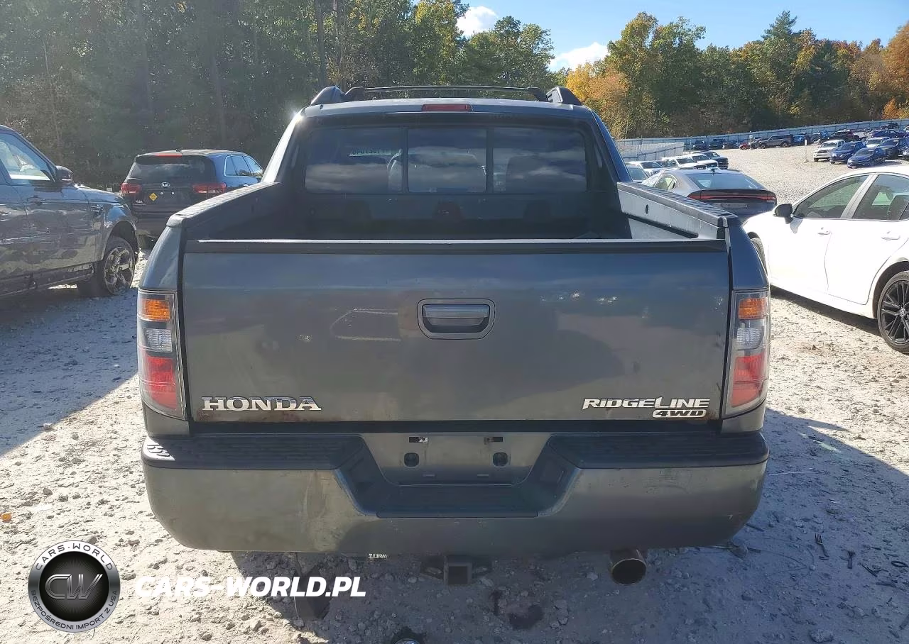 2007 Honda Ridgeline Rts VIN:2HJYK16427H510364 - 6