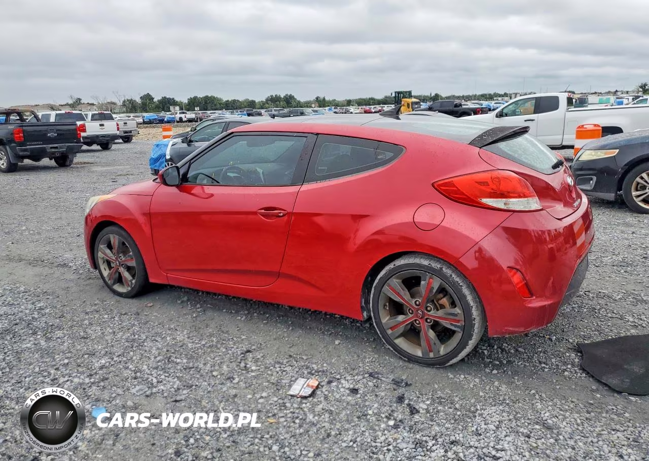 2016 Hyundai Veloster Base VIN:KMHTC6AD4GU266192 - 2