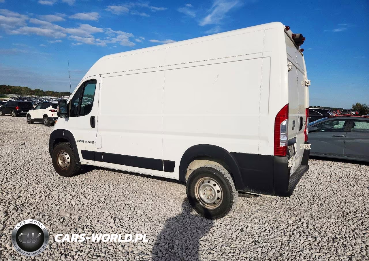 2023 Ram Promaster 1500 Vf Delivery Van VIN:3C6LRVBGXPE503246 - 2