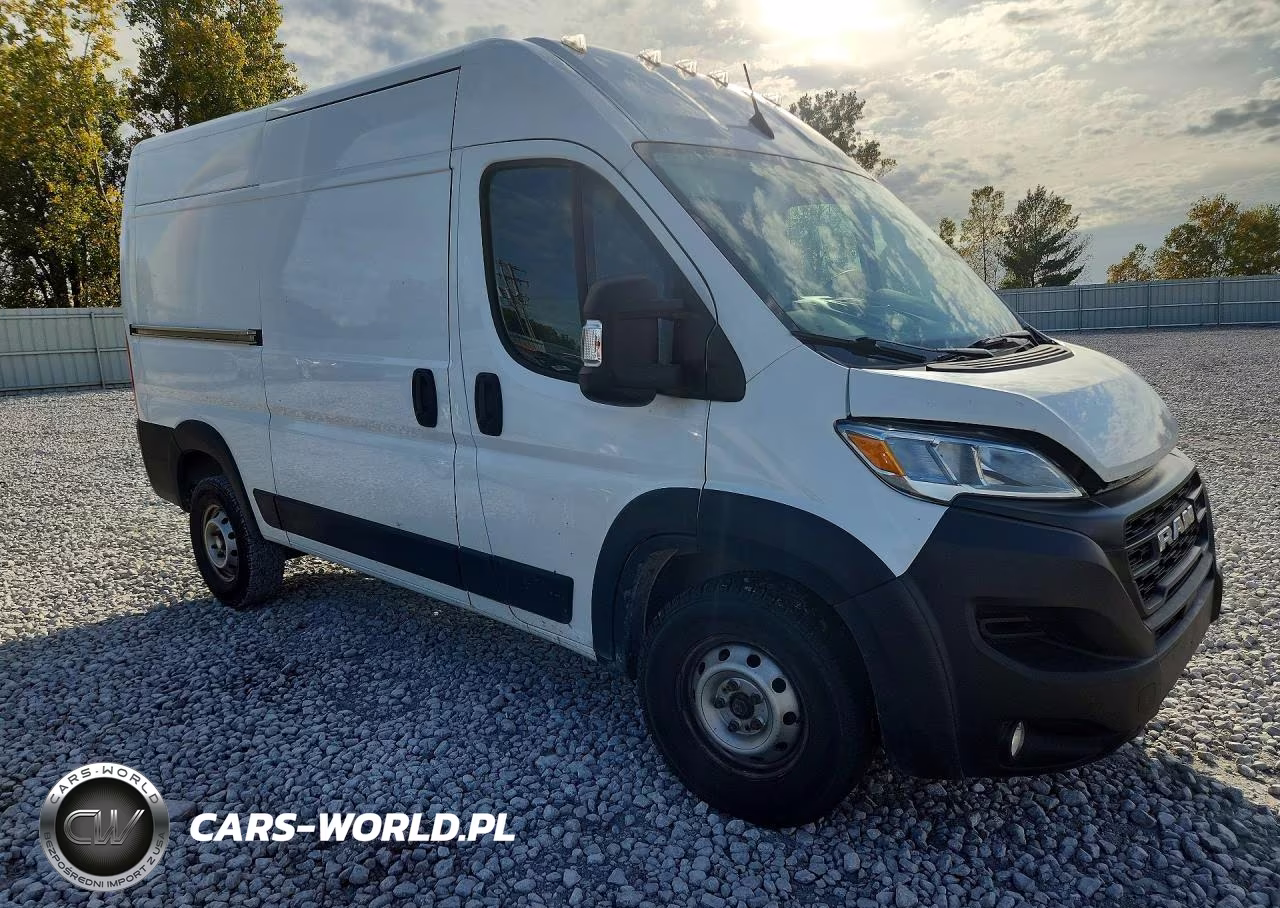 2023 Ram Promaster 1500 Vf Delivery Van VIN:3C6LRVBGXPE503246 - 4
