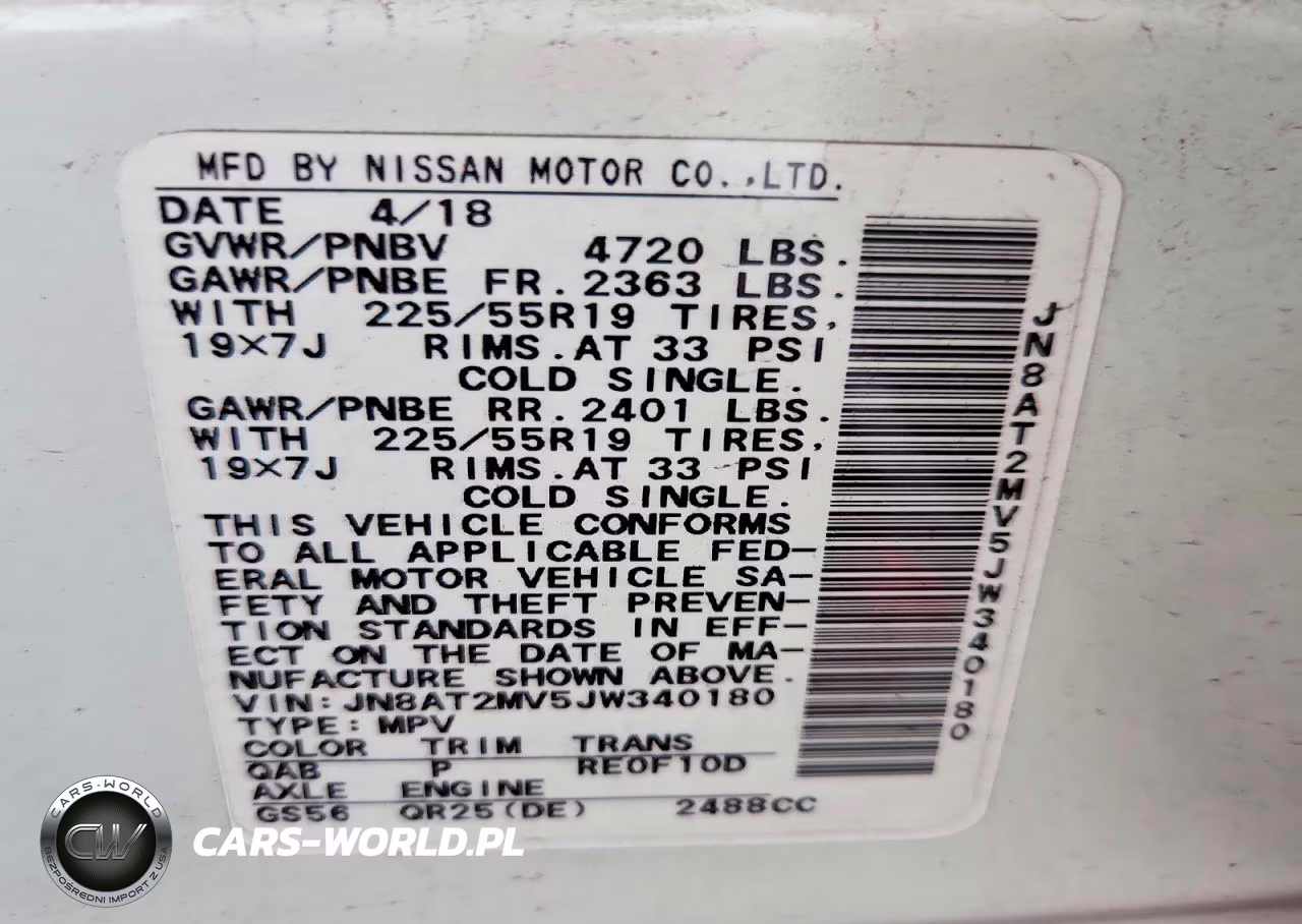 2018 Nissan Rogue Sl VIN:JN8AT2MV5JW340180 - 14