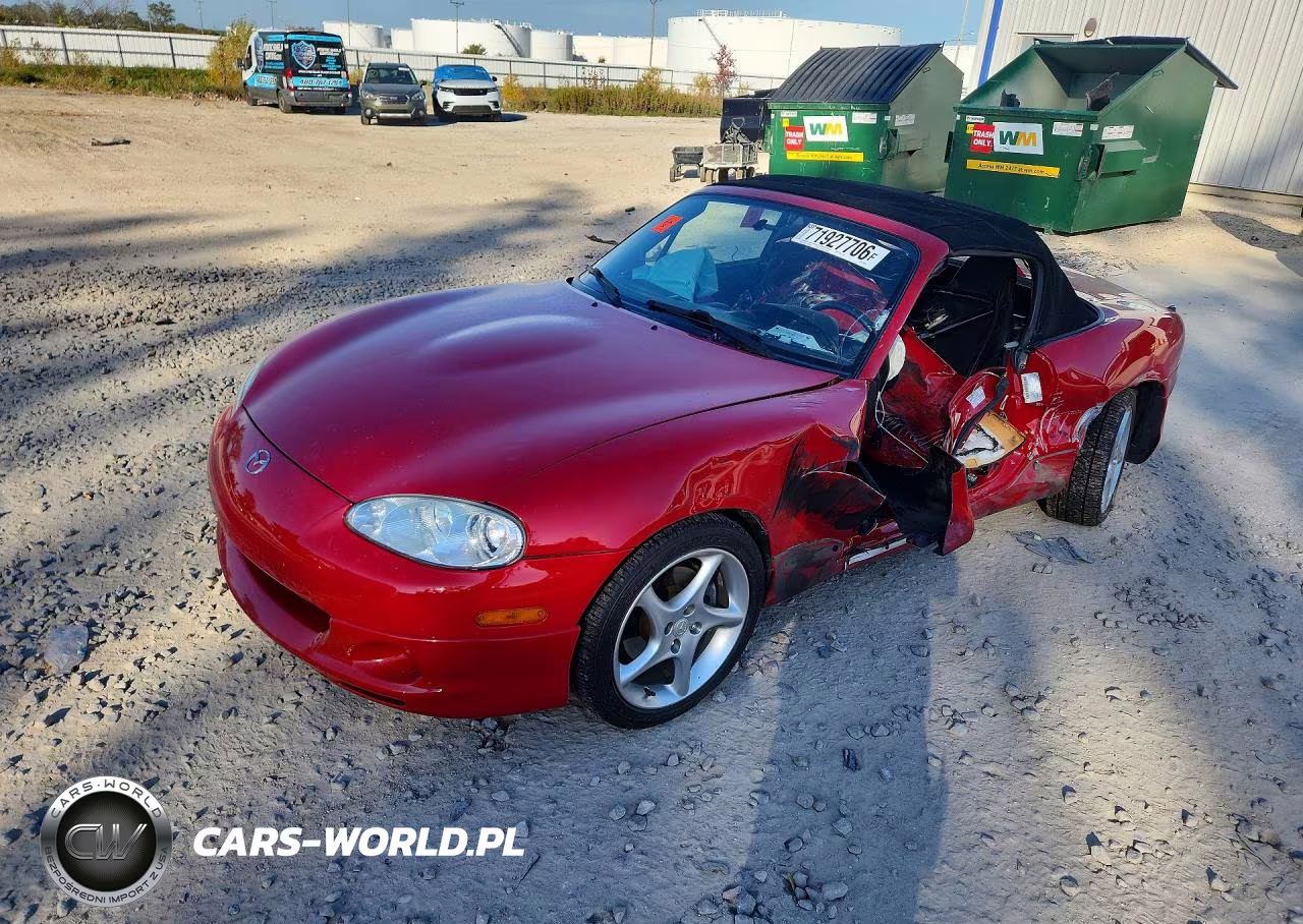 2003 Mazda Mx-5 Miata Base VIN:JM1NB353030304745 - 1