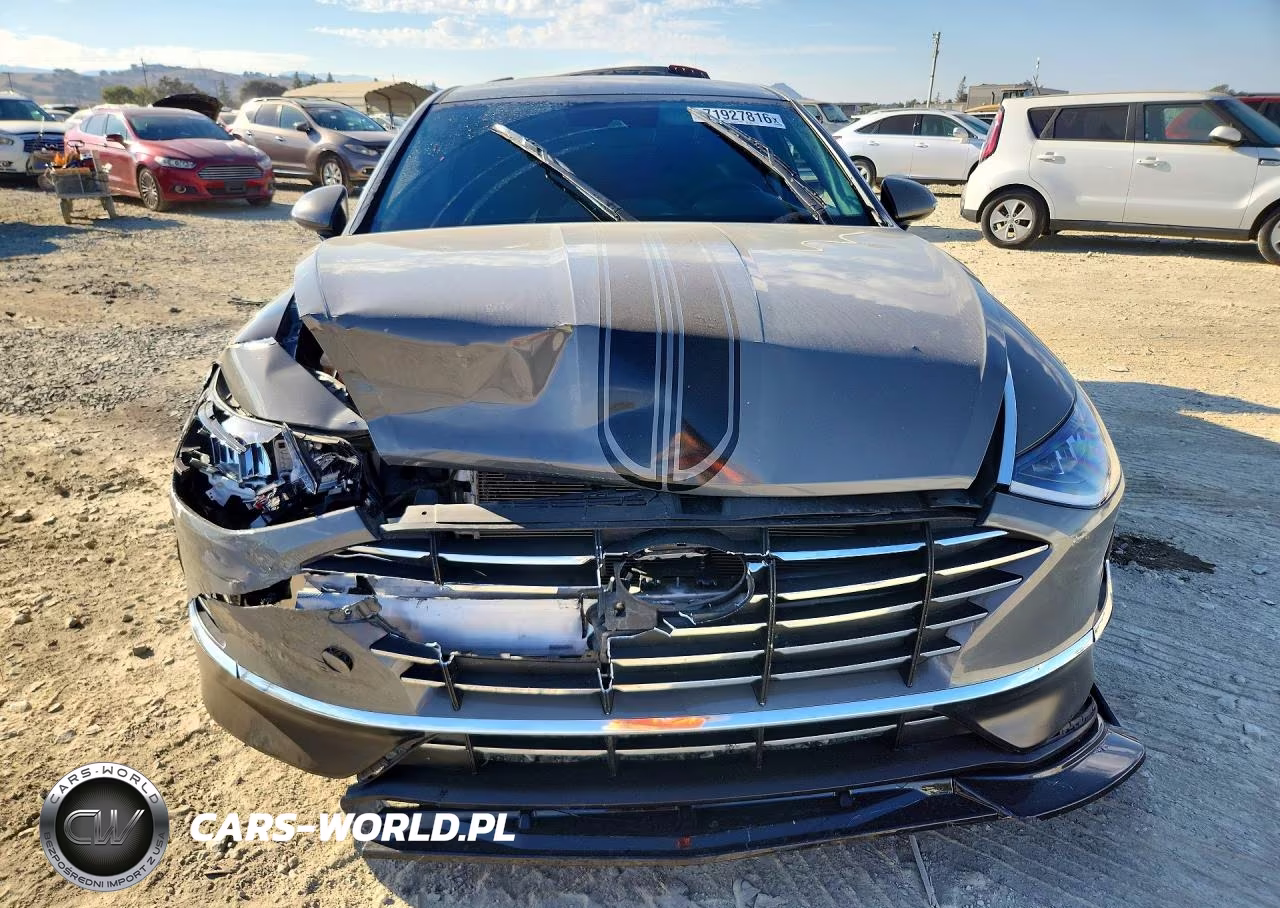 2022 Hyundai Sonata Se VIN:KMHL24JA3NA223359 - 5