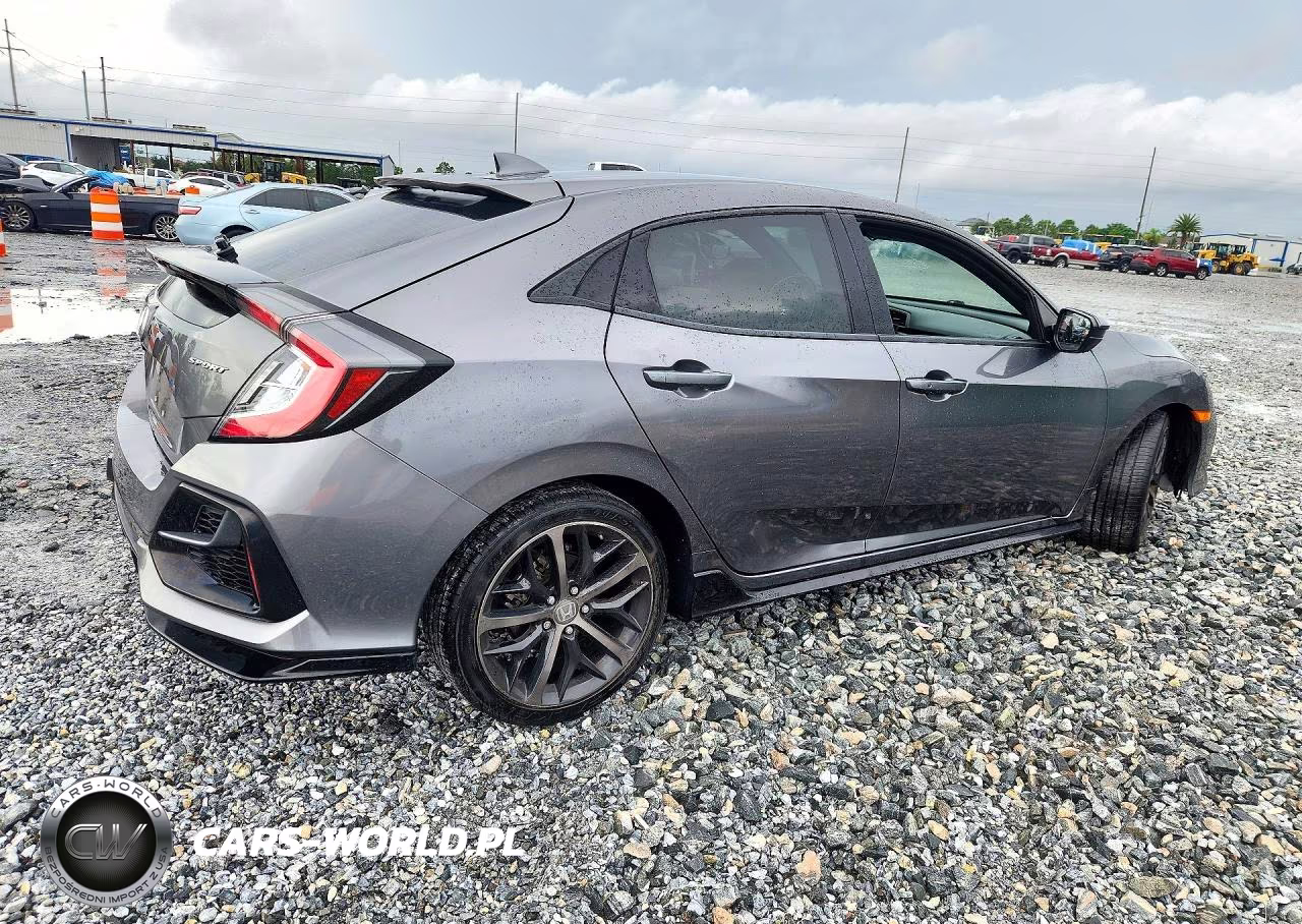 2021 Honda Civic Sport VIN:SHHFK7H49MU210008 - 3