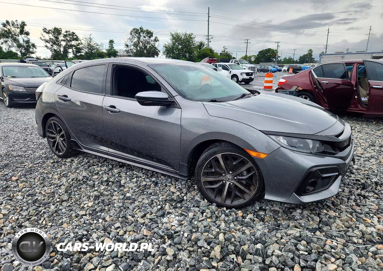 2021 Honda Civic Sport VIN:SHHFK7H49MU210008 - 4