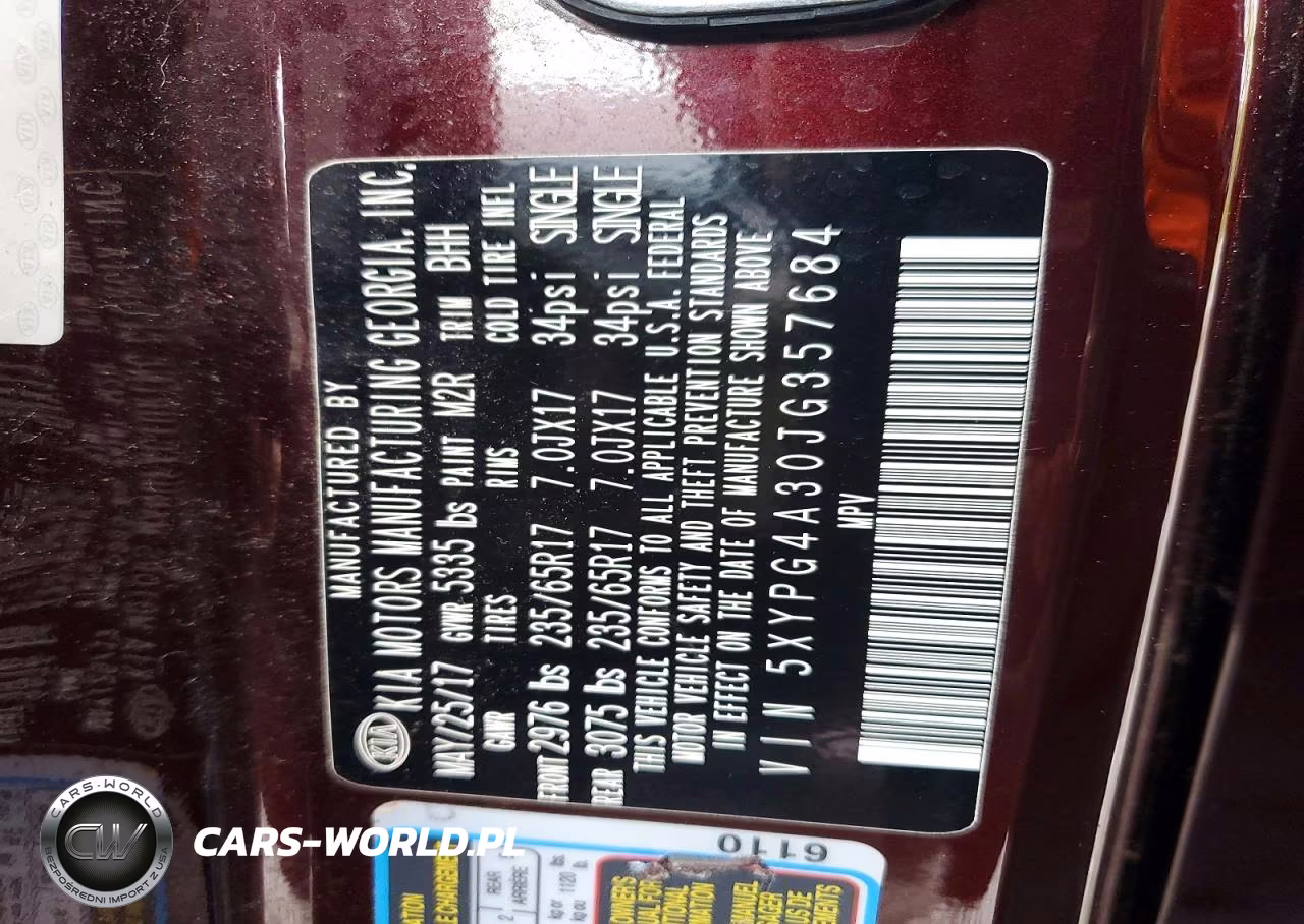 2018 Kia Sorento Lx VIN:5XYPG4A30JG357684 - 14