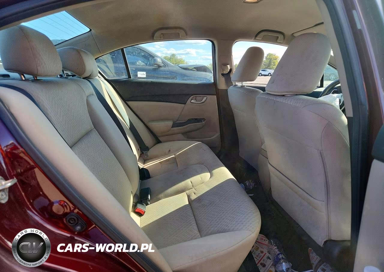 2014 Honda Civic Lx VIN:19XFB2F52EE221116 - 10