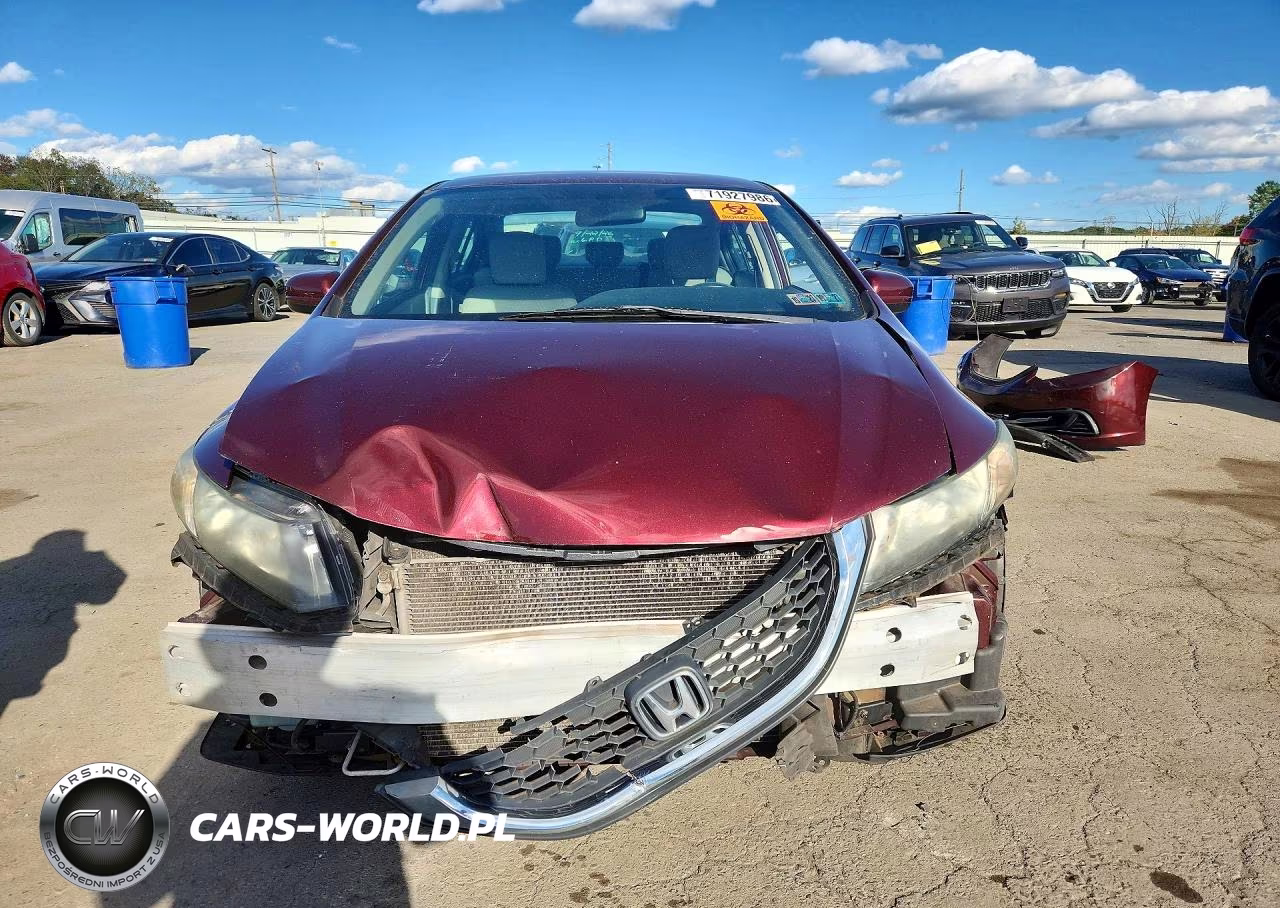 2014 Honda Civic Lx VIN:19XFB2F52EE221116 - 5