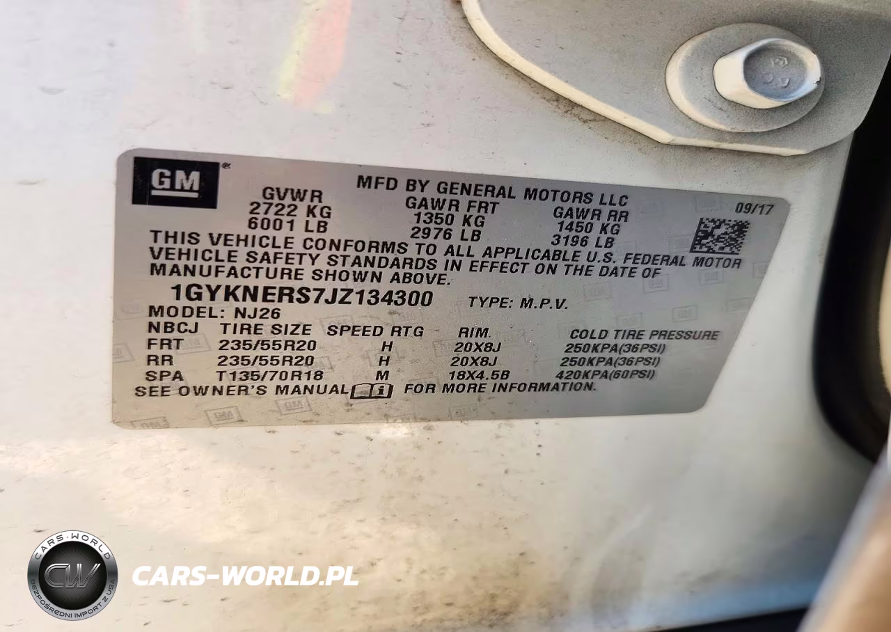 2018 Cadillac Xt5 Premium Luxury VIN:1GYKNERS7JZ134300 - 12