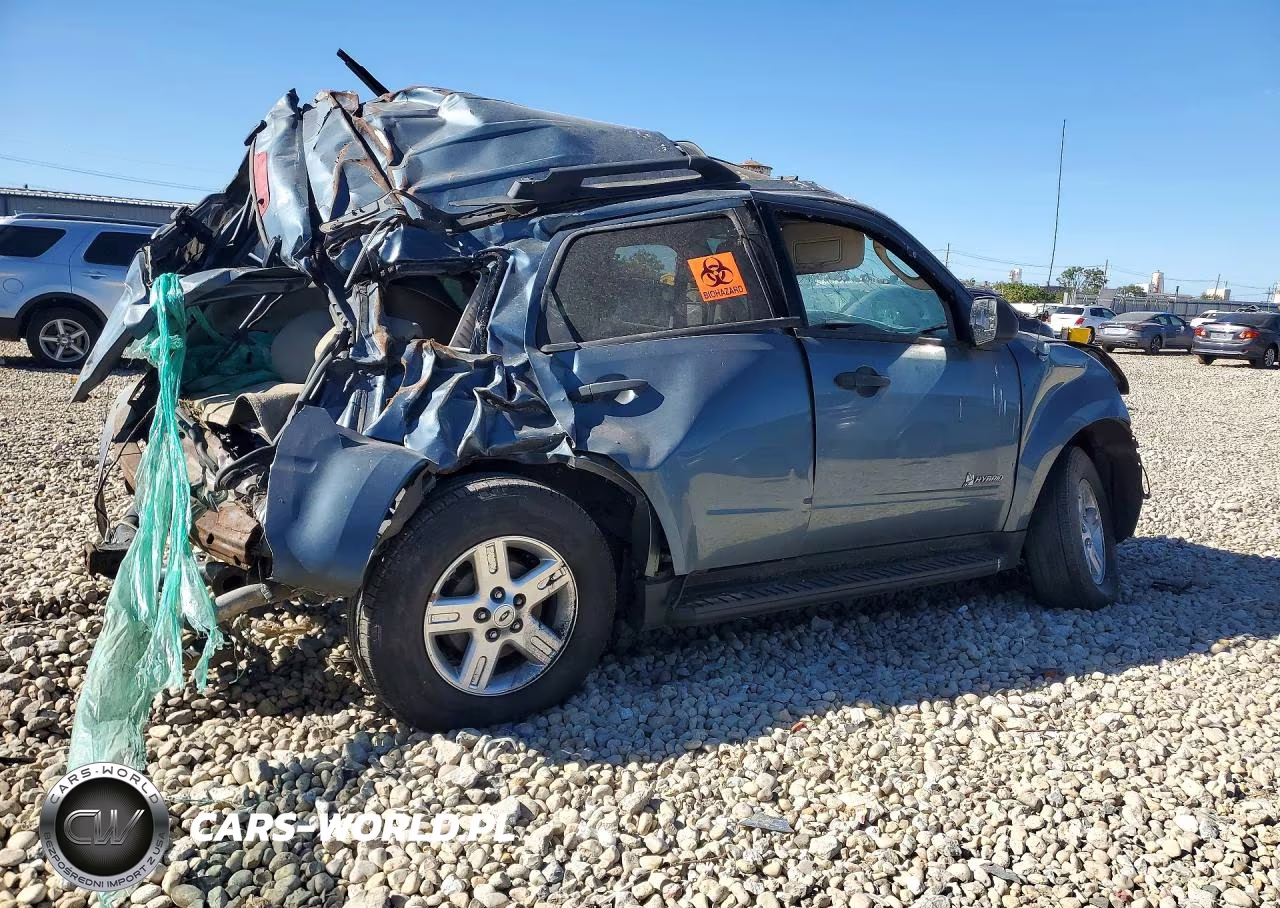 2012 Ford Escape Hybrid VIN:1FMCU4K38CKA04334 - 3