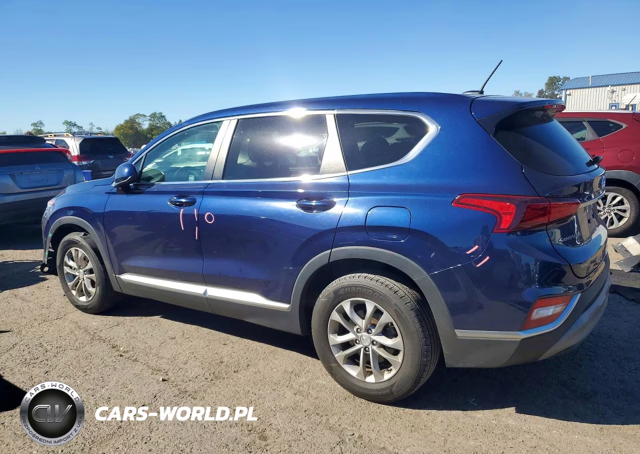 2019 Hyundai Santa Fe Se VIN:5NMS23AD0KH101550 - 2