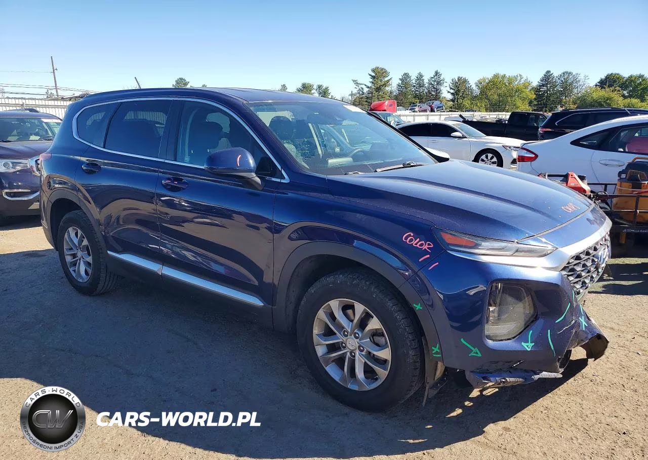 2019 Hyundai Santa Fe Se VIN:5NMS23AD0KH101550 - 4