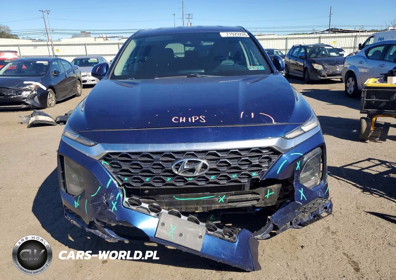 2019 Hyundai Santa Fe Se VIN:5NMS23AD0KH101550 - 5