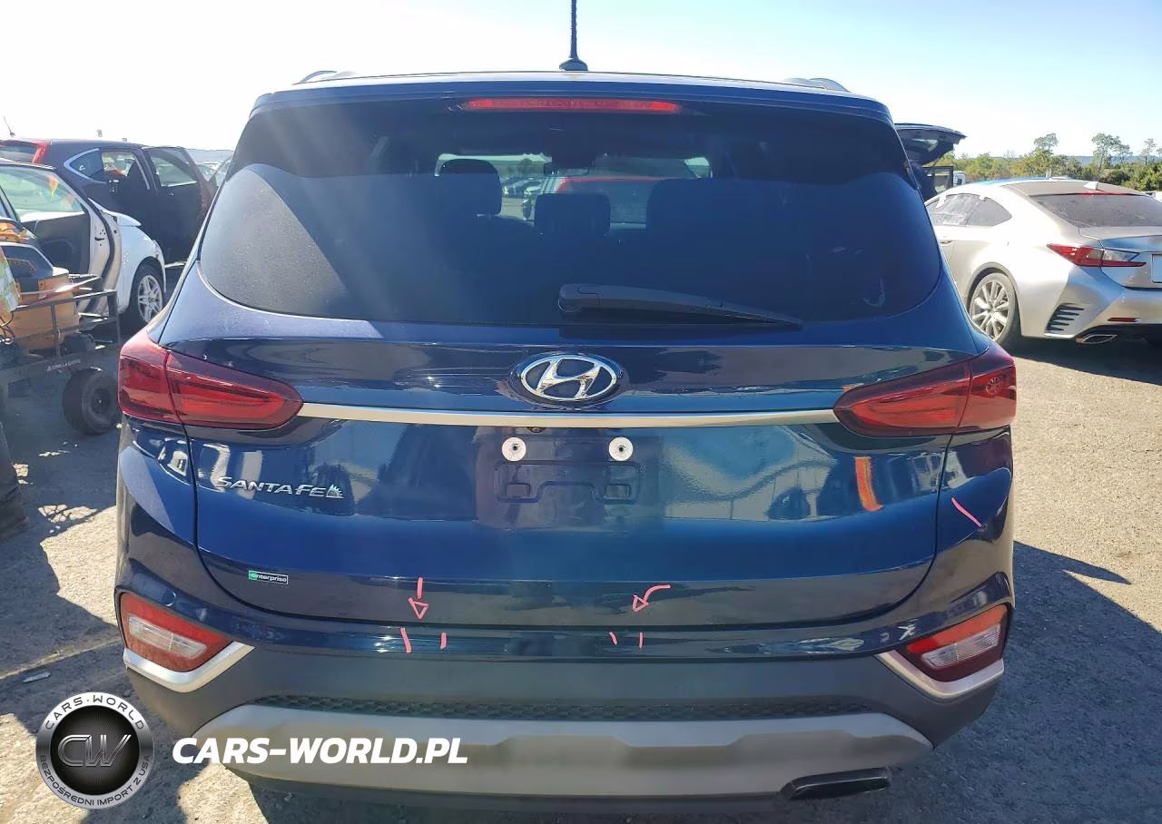 2019 Hyundai Santa Fe Se VIN:5NMS23AD0KH101550 - 6