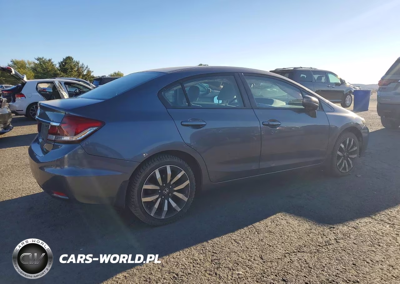 2014 Honda Civic Exl VIN:19XFB2F92EE203590 - 3