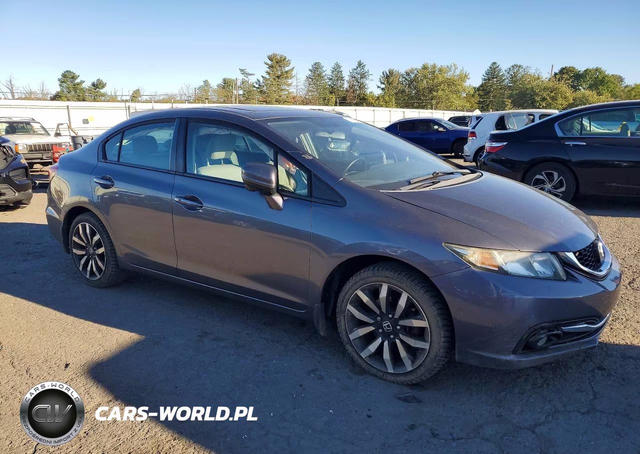 2014 Honda Civic Exl VIN:19XFB2F92EE203590 - 4