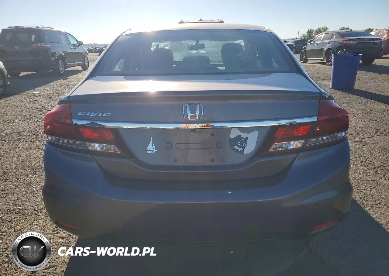 2014 Honda Civic Exl VIN:19XFB2F92EE203590 - 6