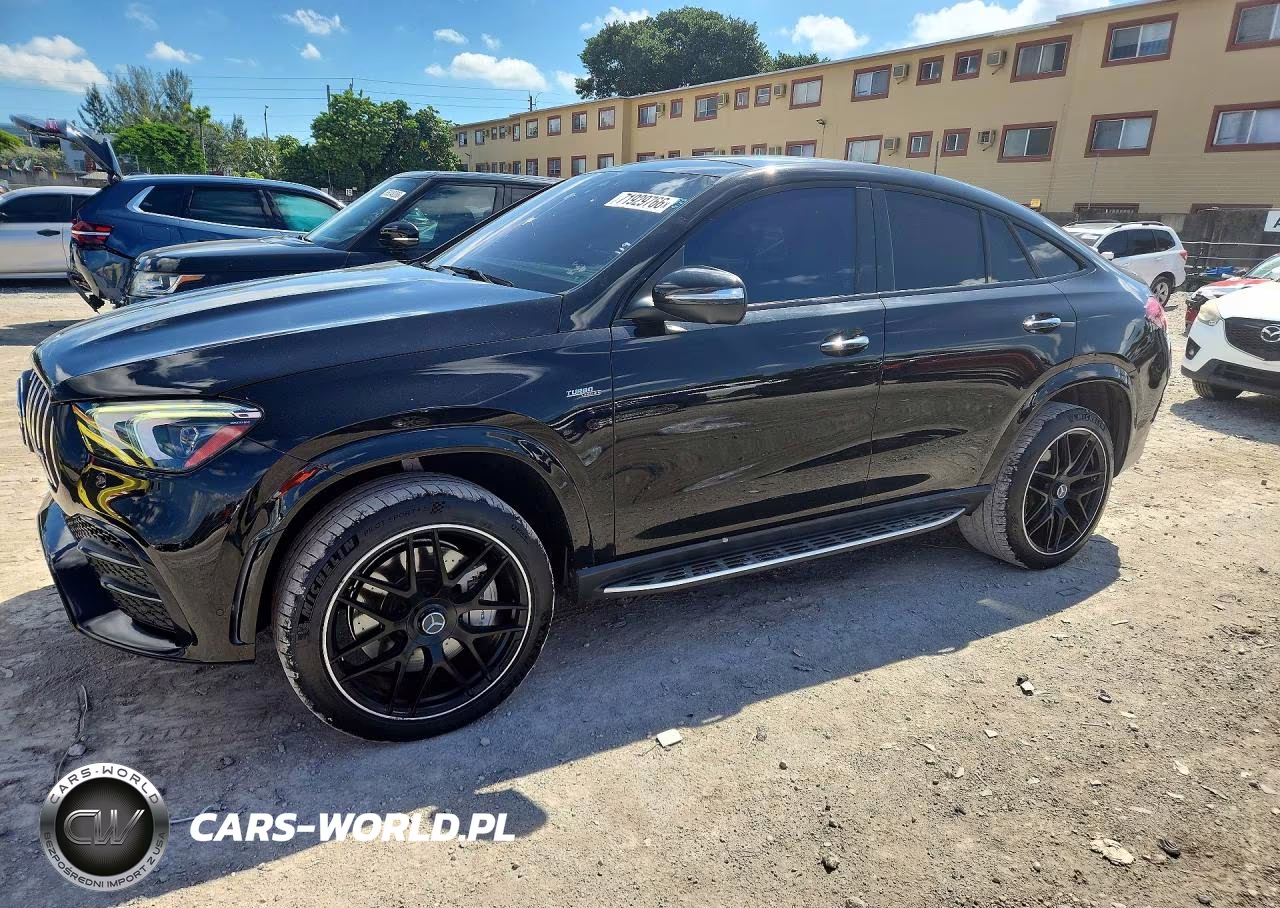 2021 Mercedes-Benz Gle Coupe Amg 53 4Matic VIN:4JGFD6BB9MA545920 - 1