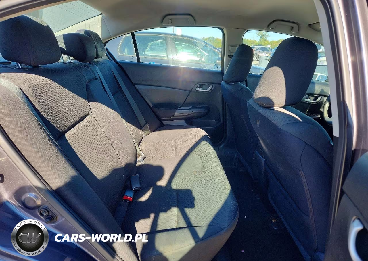 2014 Honda Civic Lx VIN:19XFB2F51EE011493 - 10