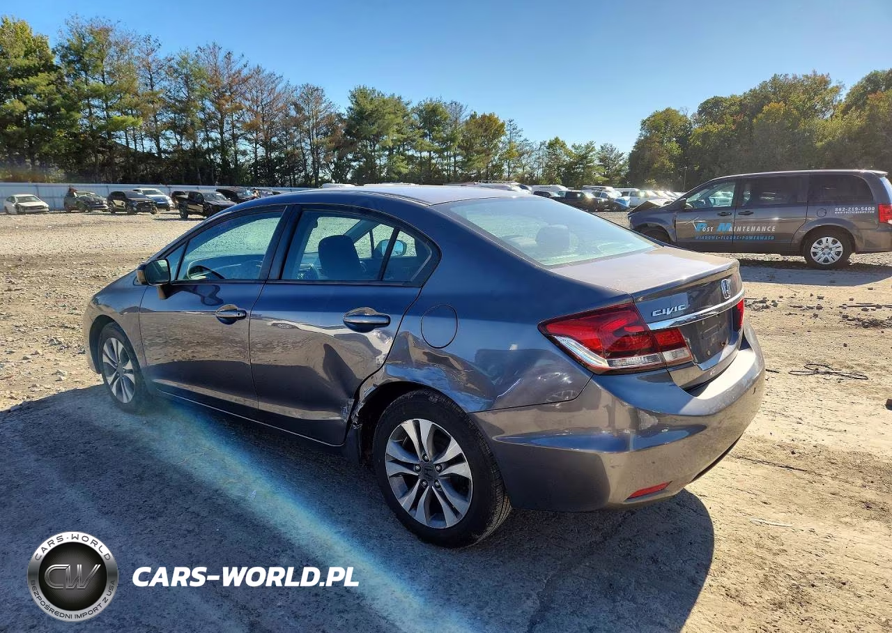 2014 Honda Civic Lx VIN:19XFB2F51EE011493 - 2